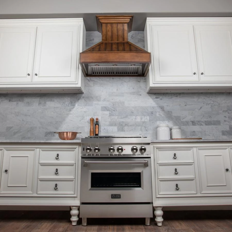 ZLINE Kitchen And Bath Shop By Brand ZLINE Shiplap Wooden Wall Mount Range Hood In Rustic Light Finish - Includes Motor (349LL) 8 ZLINE Kitchen And Bath Shop By Brand ZLINE Shiplap Wooden Wall Mount Range Hood In Rustic Light Finish - Includes Motor (349LL)