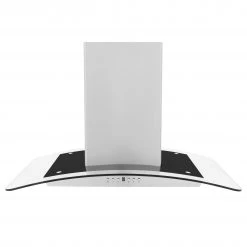 ZLINE Kitchen And Bath Shop By Brand ZLINE Island Mount Range Hood In Stainless Steel & Glass (GL5i)