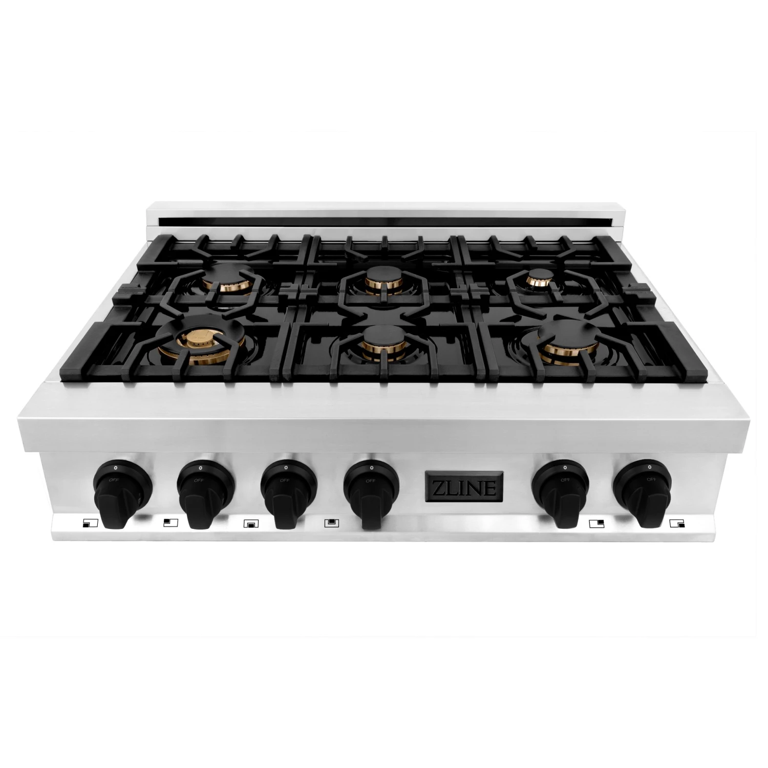 ZLINE Kitchen And Bath ZLINE Autograph Edition 36 In. Porcelain Rangetop With 6 Gas Burners In Stainless Steel And Accents (RTZ-36) Shop By Style 19 ZLINE Kitchen And Bath ZLINE Autograph Edition 36 In. Porcelain Rangetop With 6 Gas Burners In Stainless Steel And Accents (RTZ-36) Shop By Style