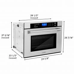 ZLINE Kitchen And Bath ZLINE 30 In. Professional Single Wall Oven With Self Clean And True Convection (AWS-30) Wall Ovens 65 ZLINE Kitchen And Bath ZLINE 30 In. Professional Single Wall Oven With Self Clean And True Convection (AWS-30) Wall Ovens