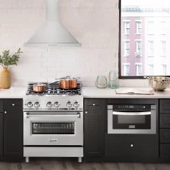 ZLINE Kitchen And Bath ZLINE Alpine Series Ducted Wall Mount Range Hood In Stainless Steel (ALP10WL) Shop By Brand