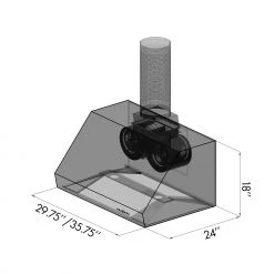 ZLINE Kitchen And Bath Shop By Brand ZLINE Under Cabinet Range Hood In Stainless Steel (685)