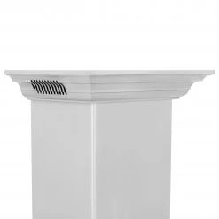 ZLINE Kitchen And Bath ZLINE Ducted Vent Wall Mount Range Hood In Stainless Steel With Built-in ZLINE CrownSound Bluetooth Speakers (KN4CRN-BT)