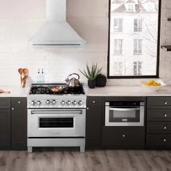 ZLINE Kitchen And Bath Shop By Brand ZLINE 36 In. DuraSnow Stainless Steel Range Hood With DuraSnow Shell (8654SNX-36) 14 ZLINE Kitchen And Bath Shop By Brand ZLINE 36 In. DuraSnow Stainless Steel Range Hood With DuraSnow Shell (8654SNX-36)