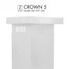 ZLINE Kitchen And Bath ZLINE Crown Molding Profile 5 For Wall Mount Range Hood (CM5-587/597-304)