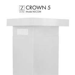 ZLINE Kitchen And Bath ZLINE Crown Molding Profile 5 For Wall Mount Range Hood (CM5-KECOM-304) Range Hood Accessories