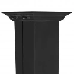 ZLINE Kitchen And Bath ZLINE Crown Molding In Black Stainless Steel With Built-in Bluetooth Speakers (CM6-BT-BSGL2iN)