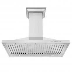 ZLINE Kitchen And Bath Shop By Brand ZLINE Convertible Vent Wall Mount Range Hood In Stainless Steel With Crown Molding (KBCRN) 11 ZLINE Kitchen And Bath Shop By Brand ZLINE Convertible Vent Wall Mount Range Hood In Stainless Steel With Crown Molding (KBCRN)