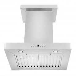 ZLINE Kitchen And Bath Shop By Brand ZLINE Convertible Vent Wall Mount Range Hood In Stainless Steel With Crown Molding (KECRN) 15 ZLINE Kitchen And Bath Shop By Brand ZLINE Convertible Vent Wall Mount Range Hood In Stainless Steel With Crown Molding (KECRN)