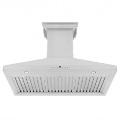 ZLINE Kitchen And Bath Shop By Brand ZLINE Wall Mount Range Hood In Stainless Steel With Built-in ZLINE CrownSound Bluetooth Speakers (KF1CRN-BT)