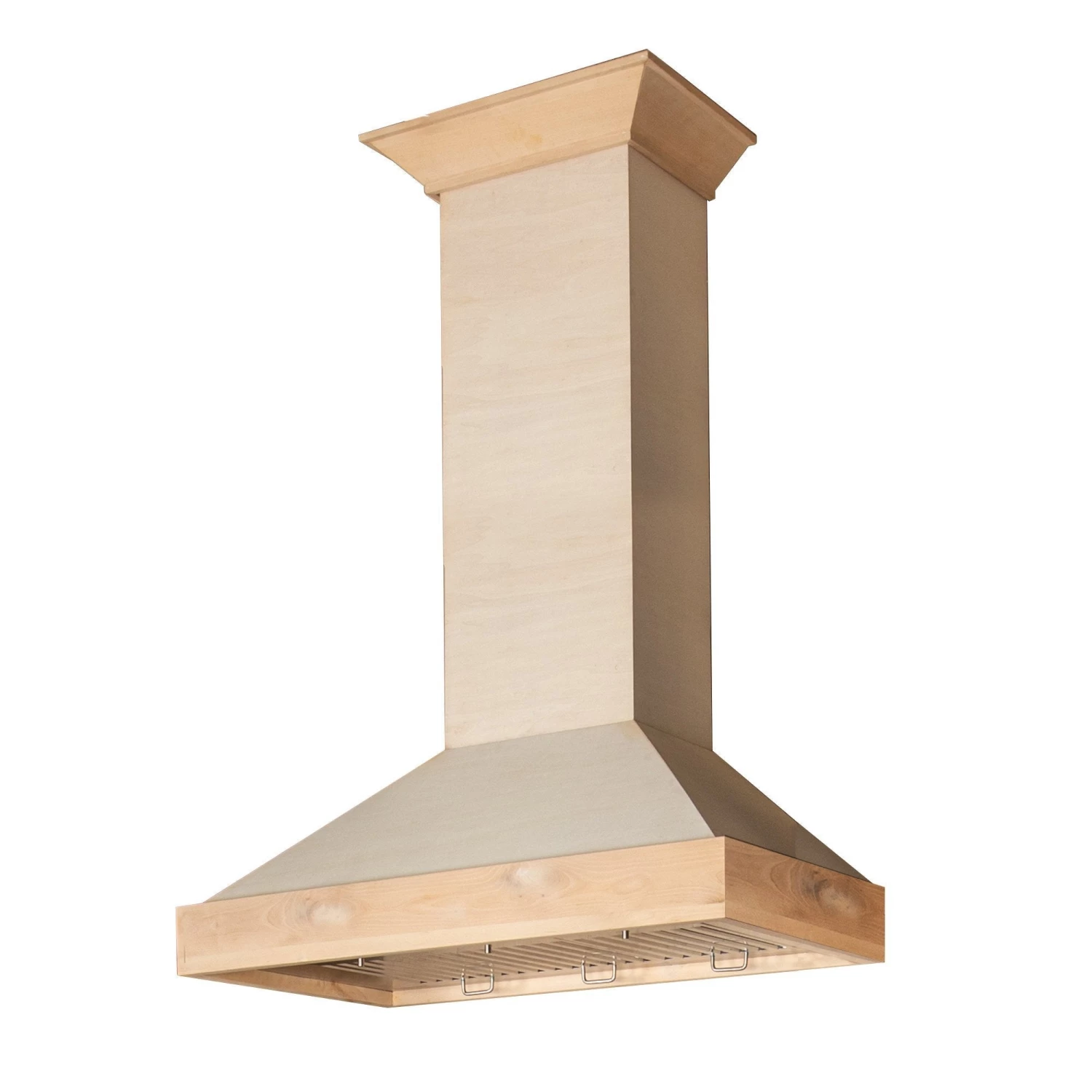 ZLINE Kitchen And Bath Shop By Brand ZLINE Unfinished Wooden 400 CFM Wall Mount Range Hood Includes Remote Motor (KBUF-RS-400) 1 ZLINE Kitchen And Bath Shop By Brand ZLINE Unfinished Wooden 400 CFM Wall Mount Range Hood Includes Remote Motor (KBUF-RS-400)
