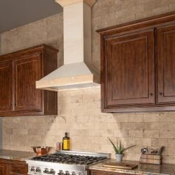 ZLINE Kitchen And Bath Shop By Brand ZLINE Unfinished Wooden 400 CFM Wall Mount Range Hood Includes Remote Motor (KBUF-RS-400) 11 ZLINE Kitchen And Bath Shop By Brand ZLINE Unfinished Wooden 400 CFM Wall Mount Range Hood Includes Remote Motor (KBUF-RS-400)