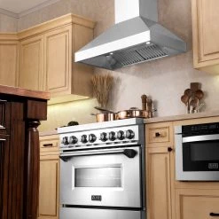 ZLINE Kitchen And Bath ZLINE Professional Convertible Vent Wall Mount Range Hood In Stainless Steel (597)