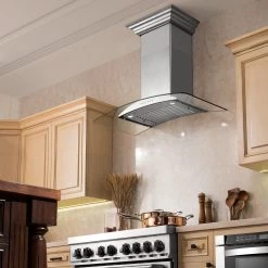 ZLINE Kitchen And Bath ZLINE Convertible Vent Wall Mount Range Hood In Stainless Steel & Glass (KN) Shop By Brand 20 ZLINE Kitchen And Bath ZLINE Convertible Vent Wall Mount Range Hood In Stainless Steel & Glass (KN) Shop By Brand