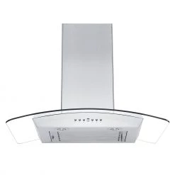 ZLINE Kitchen And Bath Shop By Brand ZLINE Convertible Vent Wall Mount Range Hood In Stainless Steel & Glass (KZ)