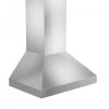 ZLINE Kitchen And Bath ZLINE Wall Mount Range Hood In Stainless Steel - Includes Remote Blower 400/700CFM Options (597-RD/RS)