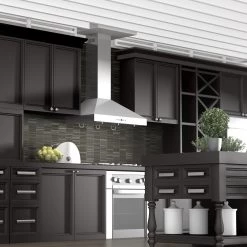 ZLINE Kitchen And Bath ZLINE Convertible Vent Wall Mount Range Hood In Stainless Steel (KL3) Shop By Brand