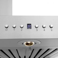 ZLINE Kitchen And Bath Shop By Brand ZLINE Wall Mount Range Hood In Stainless Steel With Built-In ZLINE CrownSound Bluetooth Speakers (KECRN-BT)