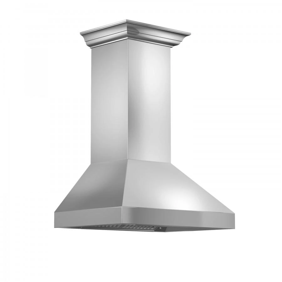 ZLINE Kitchen And Bath Shop By Brand ZLINE Professional Convertible Vent Wall Mount Range Hood In Stainless Steel With Crown Molding (597CRN) 1 ZLINE Kitchen And Bath Shop By Brand ZLINE Professional Convertible Vent Wall Mount Range Hood In Stainless Steel With Crown Molding (597CRN)