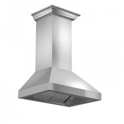 ZLINE Kitchen And Bath Shop By Brand ZLINE Professional Convertible Vent Wall Mount Range Hood In Stainless Steel With Crown Molding (597CRN) 15 ZLINE Kitchen And Bath Shop By Brand ZLINE Professional Convertible Vent Wall Mount Range Hood In Stainless Steel With Crown Molding (597CRN)