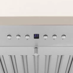 ZLINE Kitchen And Bath ZLINE Wooden Wall Mount Range Hood In Cottage White - Includes Motor (KPTT) Shop By Brand