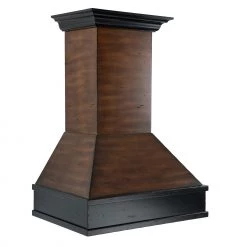 ZLINE Kitchen And Bath Shop By Brand ZLINE Wooden Wall Mount 700 CFM Range Hood In Antigua And Hamilton (329AH)