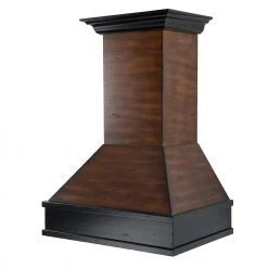 ZLINE Kitchen And Bath ZLINE Wooden Wall Mount Range Hood In Antigua And Hamilton - Includes Motor (329AH)