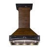 ZLINE Kitchen And Bath ZLINE Wooden Wall Mount Range Hood In Antigua And Walnut (321AR)