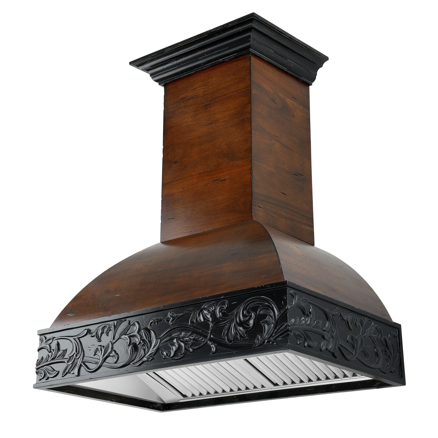 ZLINE Kitchen And Bath ZLINE Wooden Wall Mount Range Hood In Antigua And Walnut - Includes Dual Remote Motor (393AR-RD/RS) 6 ZLINE Kitchen And Bath ZLINE Wooden Wall Mount Range Hood In Antigua And Walnut - Includes Dual Remote Motor (393AR-RD/RS)