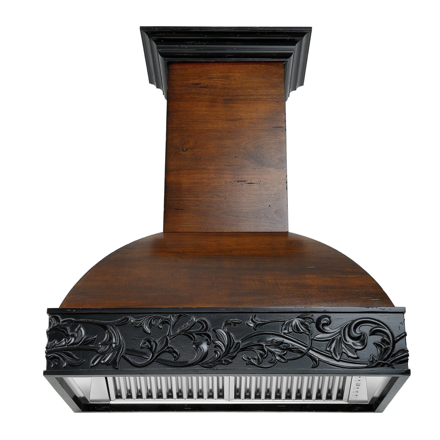 ZLINE Kitchen And Bath ZLINE Wooden Wall Mount Range Hood In Antigua And Walnut - Includes Dual Remote Motor (393AR-RD/RS) 7 ZLINE Kitchen And Bath ZLINE Wooden Wall Mount Range Hood In Antigua And Walnut - Includes Dual Remote Motor (393AR-RD/RS)