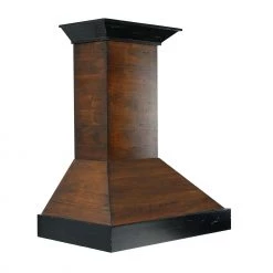 ZLINE Kitchen And Bath ZLINE Convertible Vent Wooden Wall Mount Range Hood In Antigua And Walnut (KBAR) Shop By Brand 18 ZLINE Kitchen And Bath ZLINE Convertible Vent Wooden Wall Mount Range Hood In Antigua And Walnut (KBAR) Shop By Brand