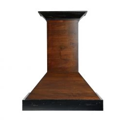 ZLINE Kitchen And Bath ZLINE Convertible Vent Wooden Wall Mount Range Hood In Antigua And Walnut (KBAR) Shop By Brand 17 ZLINE Kitchen And Bath ZLINE Convertible Vent Wooden Wall Mount Range Hood In Antigua And Walnut (KBAR) Shop By Brand