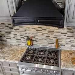 ZLINE Kitchen And Bath ZLINE Wooden Wall Mount Range Hood In Black - Includes Motor (321CC) Shop By Brand 21 ZLINE Kitchen And Bath ZLINE Wooden Wall Mount Range Hood In Black - Includes Motor (321CC) Shop By Brand