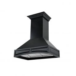 ZLINE Kitchen And Bath ZLINE Wooden Wall Mount Range Hood In Black - Includes Motor (321CC) Shop By Brand 17 ZLINE Kitchen And Bath ZLINE Wooden Wall Mount Range Hood In Black - Includes Motor (321CC) Shop By Brand