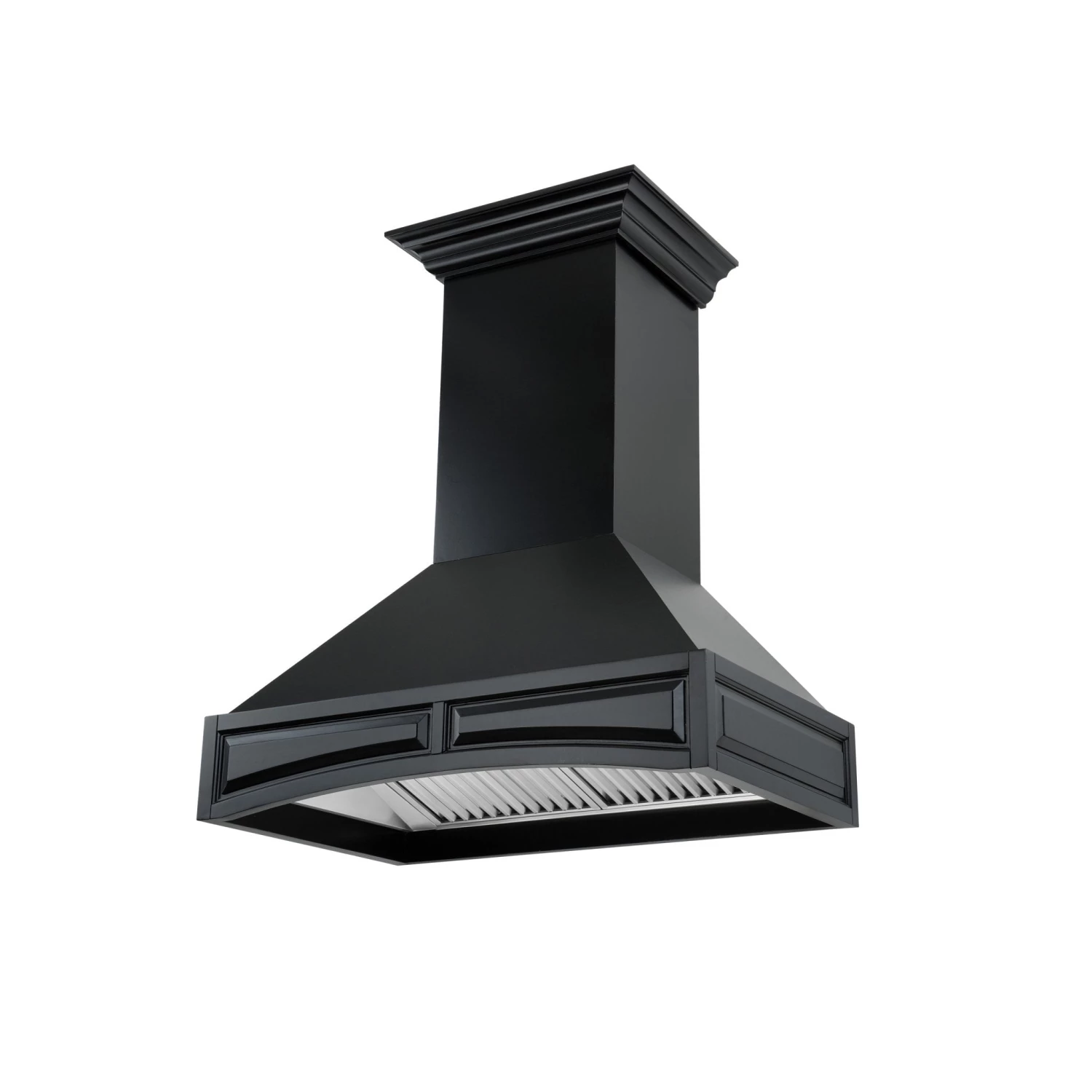 ZLINE Kitchen And Bath ZLINE Wooden Wall Mount Range Hood In Black - Includes Motor (321CC) Shop By Brand 6 ZLINE Kitchen And Bath ZLINE Wooden Wall Mount Range Hood In Black - Includes Motor (321CC) Shop By Brand
