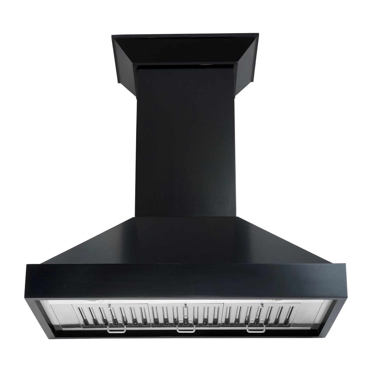 ZLINE Kitchen And Bath ZLINE Convertible Vent Wooden Wall Mount Range Hood In Black (KBCC) 5 ZLINE Kitchen And Bath ZLINE Convertible Vent Wooden Wall Mount Range Hood In Black (KBCC)