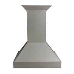 ZLINE Kitchen And Bath ZLINE Convertible Vent Wooden Wall Mount Range Hood In Gray (KBUU)